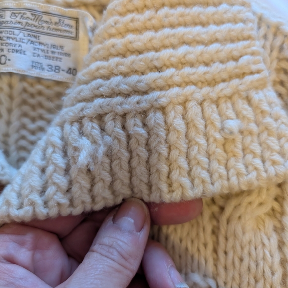 Vintage Sears Grandpa Cardigan with pockets - Picture 7 of 7